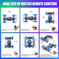 WJWMIRC 4WD Stunt Car, 2.4 GHz Gesture Sensor RC Cars, Double-Sided Vehicle 360 Flip RC Twist Buggy with Music Spray - Best Chri