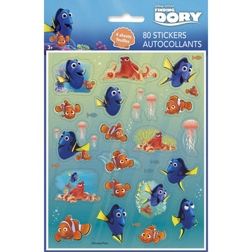 Finding Dory Sticker Sheets, 4ct