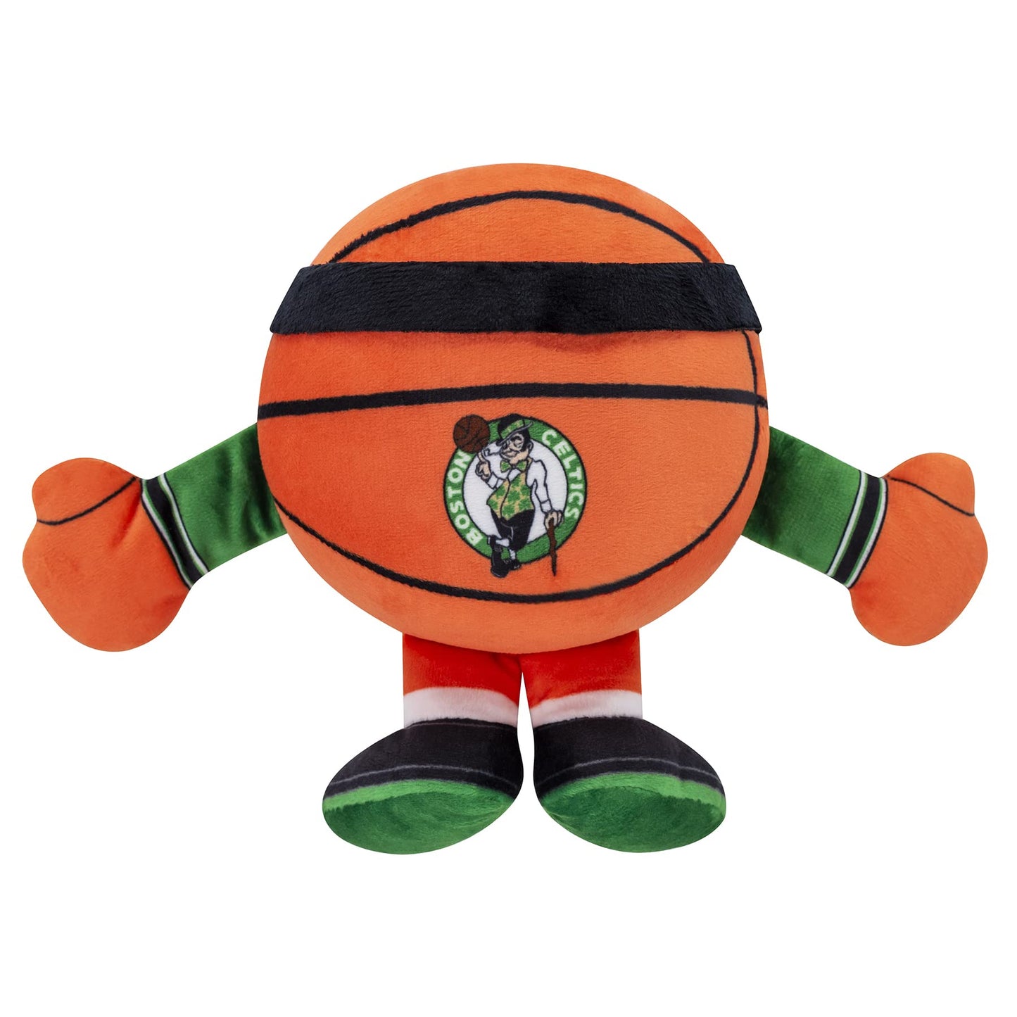Bleacher Creatures Boston Celtics 8' Kuricha Basketball Sitting Plushies- Soft Chibi Inspired Plush