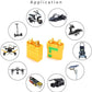 10Pcs Amass XT90 Connector Update XT90S Anti-Spark Male Female for RC FPV Lipo Battery ESC Charger Lead