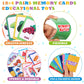 Zubebe 4 Sets Memory Matching Game For Kids Memory Match Fun Matching Game Educational Toys For Family Game Night, Party Favors,