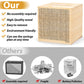 Hchangen 10000 Wooden Savings Challenge Box For Adults Kids, Wood Coin Piggy Bnak, Must Break To Open Money Box With Counter (Na