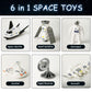 Wbzle Space Explorer Toy Kit, Space Toys Set With Astronaut Figure, Astronaut Exploration Gift For Exploring Boys And Girls
