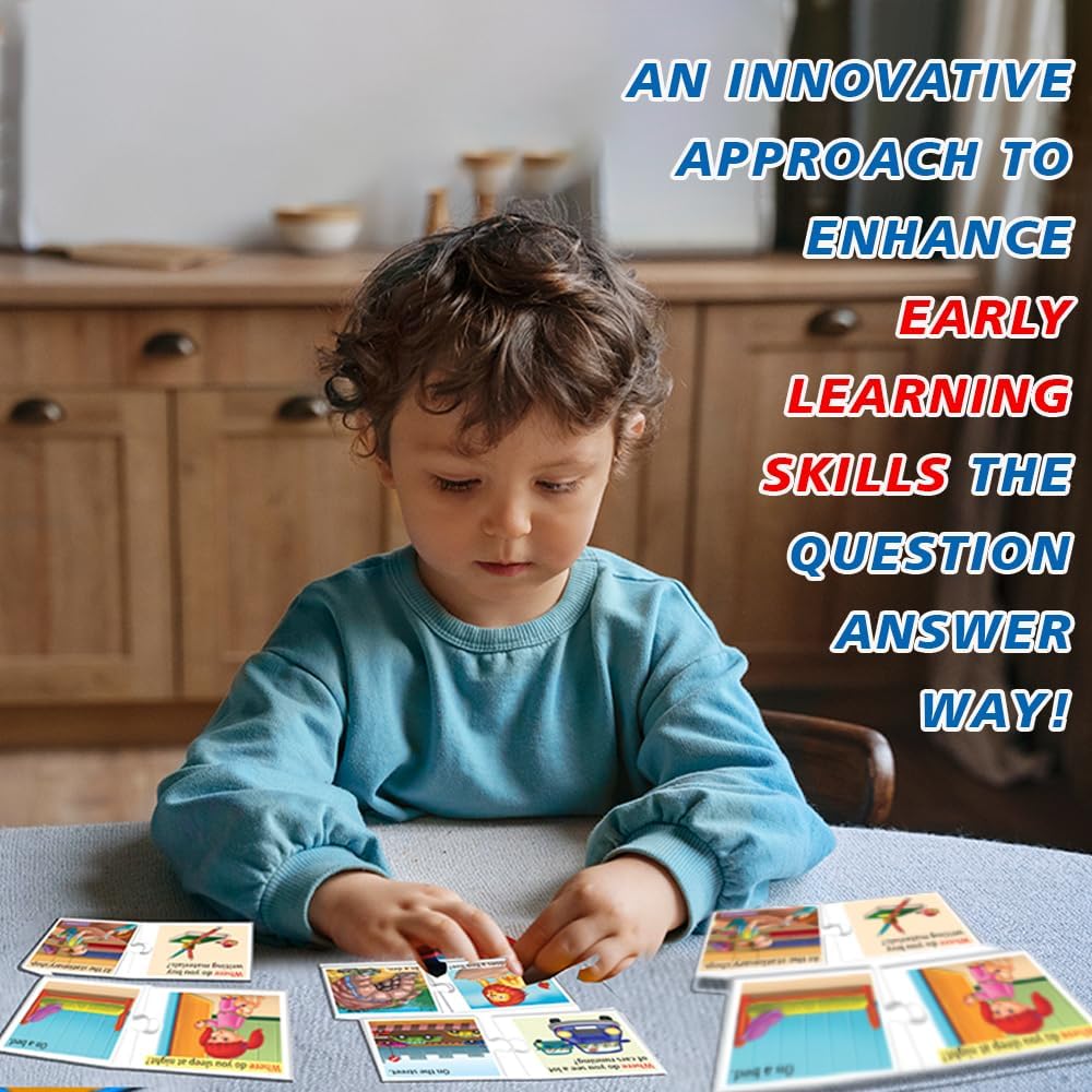 Creative s WH Series | Let s Find Out- Where? | Question - Answer Puzzles Game |Learning Games for Kids | Picture Puzzle Game |