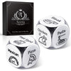 Aursy Stocking Stuffers for Women Men Adults, 2PCS Date Night Food Dice, Birthday Gifts for Him Her Couple Gifts for Boyfriend G