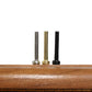 We Games Standard Metal Cribbage Pegs With Velvet Pouch - Set Of 6 (3 Brass, 3 Silver)