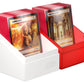 Ultimate Guard Boulder Synergy 100+, Deck Case For 100 Double-Sleeved Tcg Cards, Red/White, Secure & Durable Storage For Trading Card Games