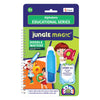 Jungle Magic Doodle Waterz - Reusable I Water Colouring Book - Alphabets I Self-Drying With Easy To Hold Water Pen I Educational