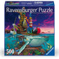 Ravensburger 500 Piece Jigsaw Puzzle - Oceanic Refuge Art by Dulk, Multicolor, 18.50 x 18.50in, Premium Cardboard