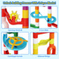 Ifollower Marble Run, 110Pcs Marble Maze Game Construction Building Toys For Kids, Marble Track Race Set Stem Learning Toys Gift For Boys Girls 3 4 5 6 7 8 9 10+, 8105