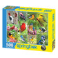 Springbok 500 Piece Jigsaw Puzzle - Birds of a Feather, 18" x 23.5" Multi-Color Collage, Engineered Wood, Model 33-01495