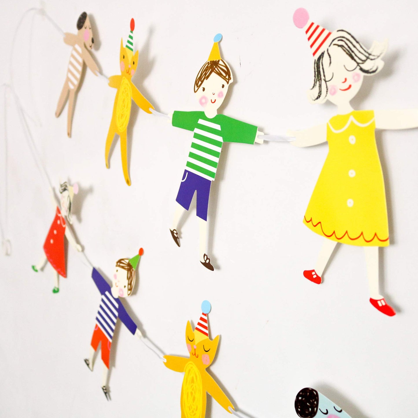 Flairs New York Happy Birthday Decorations Banner Party Props (Pack Of 1 Banner, Fairy Tale Characters)