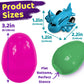 stargo 8 Pack Colorful Prefilled Easter Eggs with toys - mini Aircraft, pull-back Helicopters & Airplanes, Bright Plastic Easter