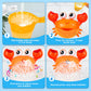 Gigilli Crab Baby Bath Toys, Rechargeable Bath Bubble Machine For Toddler Easter Basket Stuffers, Bathtub Bubble Maker With Music For Kids Ages 1-3 6-12 12-18 Months Boys Girls 1St Birthday Gifts