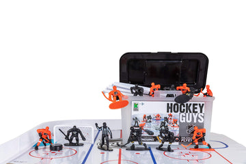 Kaskey Kids Nhl Hockey Guys – Penguins Vs. Flyers - Inspires Kids Imaginations With Endless Hours Of Creative, Open-Ended Play – Includes 2 Teams & Accessories – 25 Pieces In Every Set