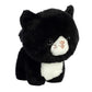 Aurora® Playful Teddy Pets™ Tuxedo Cat Stuffed Animal - Unique Design - Endless Play - Black 6.5 Inches