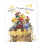 Suzys Zoo Stickers 4-Pack, Happy Thanksgiving! 10141