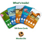 Skillmatics Trump Card Game - Rank Up Animals, Memory Game, Perfect for Boys, Girls, Kids, and Families Who Love Board Games, Tr