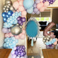 Renjiro Purple And Blue Balloons 60Pcs 12 Inch Blue Purple Silver Pink Latex Balloons Fit For Frozen Balloons Birthday Decor Gir