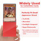 Ruby Yu-Gi-Oh Card Sleeve 200 Pack, Japanese Small Card Sleeves Photocard Sleeves Yu-Gi-Oh Sleeves, Back Textured Perfect Shuffl