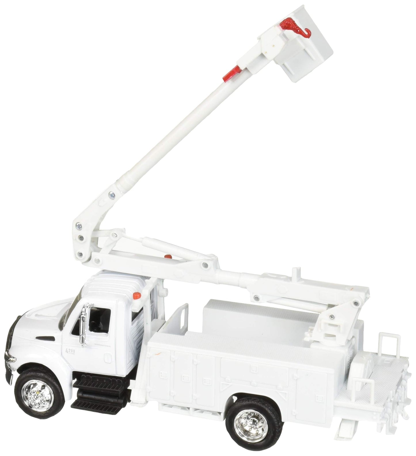 New Ray International 4200 Line Maintenance Service Truck White Long Haul Trucker Series 1/43 Diecast Model