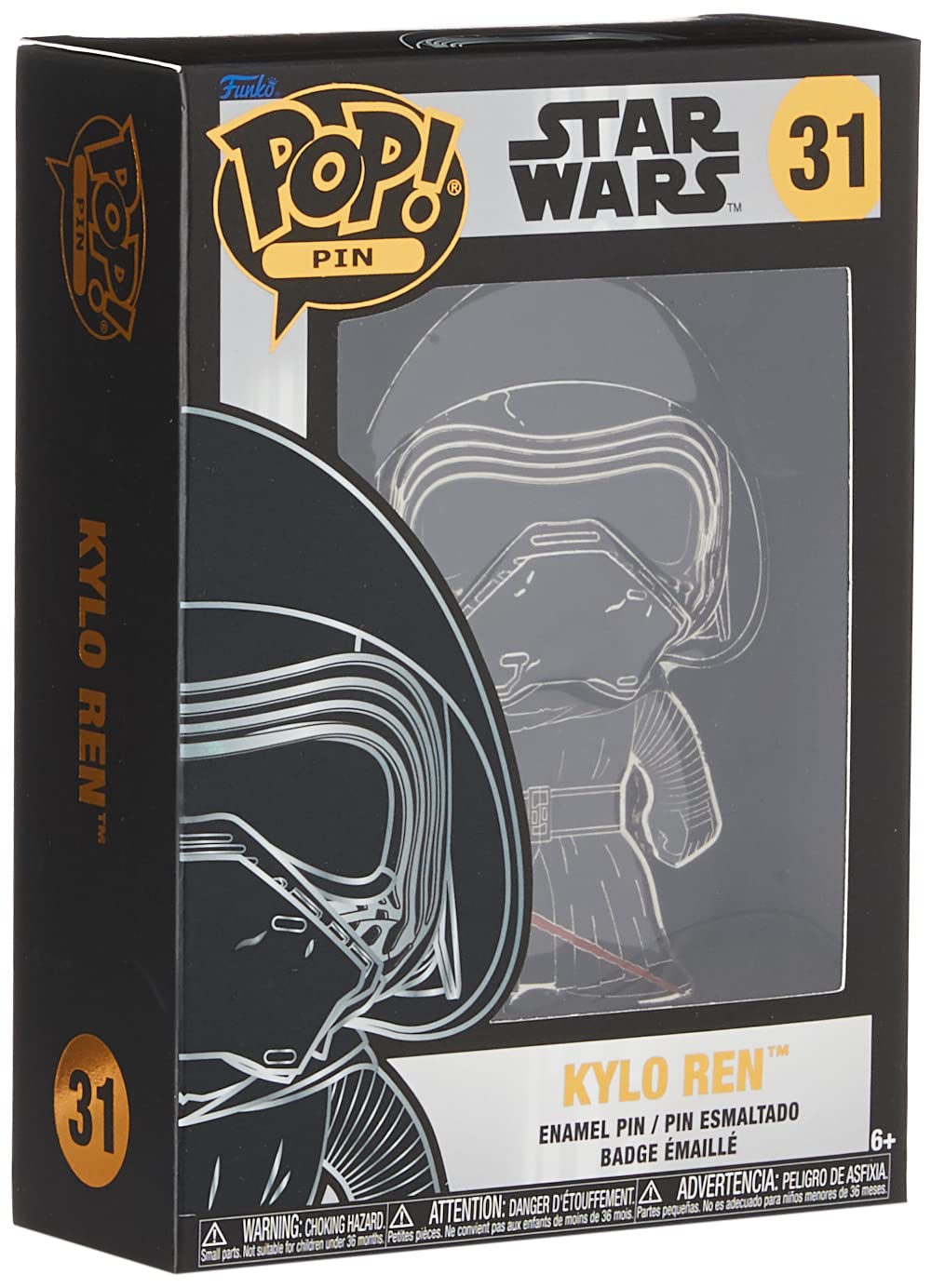 FUNKO POP! PINS: STAR WARS - KYLO REN (Styles May Vary)
