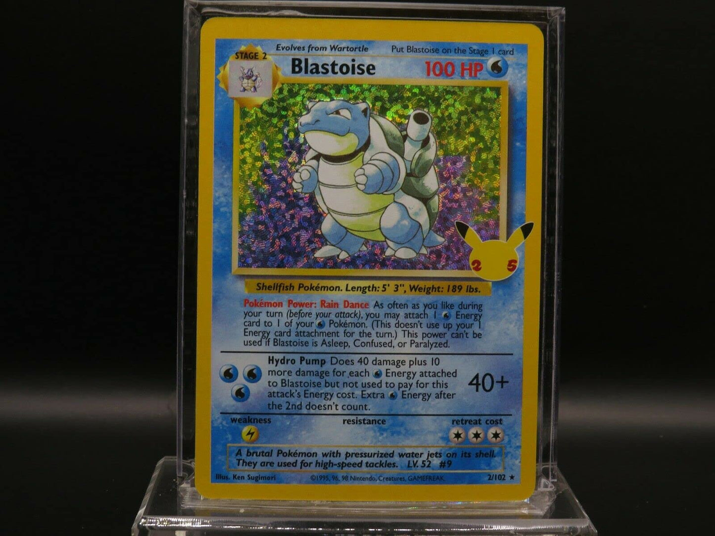 Pokemon Single Card Blastoise Celebrations Classic Collection
