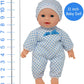 11 inch Soft Body Boy Baby Doll in Gift Box - Doll Pacifier Included -Toy Dolls for Boys and Toddlers