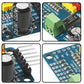 Dorhea PCA9685 16 Channel 12 Bit PWM Servo Driver Board IIC Interface PCA9685 Module Controller Compatible with Raspberry Pi