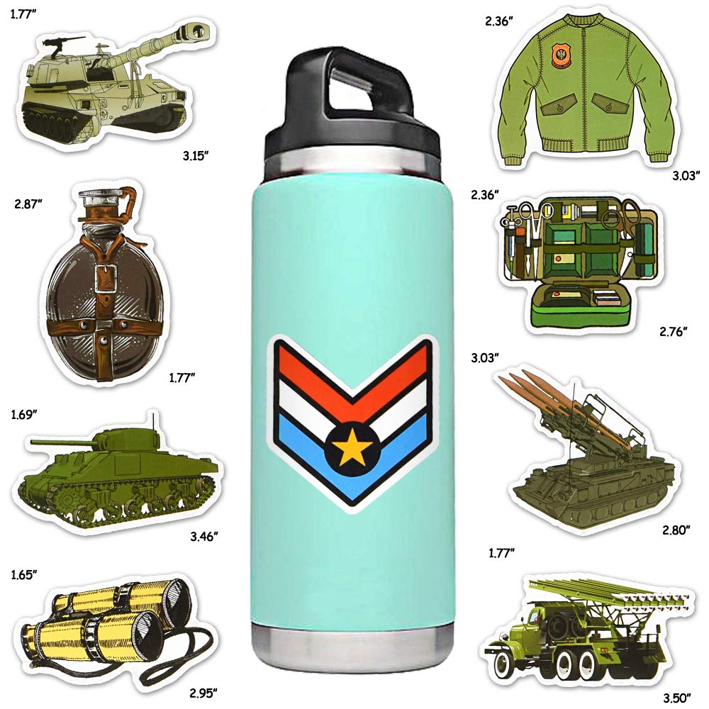 Military Stickers And Decals Army Stickers Military Helmet Stickers Tactical Stickers For Hard Hat Waterproof Stickers(50 Pcs)
