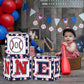 Toniful 1St Birthday Baseball Decoration One Boxes With Baseball Balloons, 1St Birthday Decorations,One Year Old Birthday Decora