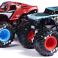 Monster Jam Twin Pack Original Monster Trucks, Marvel Superhero Design, 1:64 Scale, Multi-coloured, Assorted Truck Pairs, Ages 3+