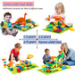 Marble Run Building Blocks, 145 Pcs Classic Big Blocks Stem Toy Bricks Set Kids Race Track Compatible With All Major Brands Bulk Bricks Set For Boys Girls Toddler Age 3,4,5,6,7,8+
