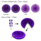 Recosis Birthday Party Decorations, Purple Party Decorations For Boy Girls Men Women Happy Birthday Banner, Curtains Paper Pompo