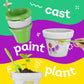 Dan&Darci Cast a Pot Kit - Multicolor DIY Art & Gardening Set for Kids Age 8-14 - Fun STEM Craft Gift for Boys & Girls