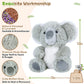 Suzzipals Warming Koala Stuffed Animal, Microwavable Stuffed Animals Heating Pad For Period Cramps, Pain & Stress Relief, Koala