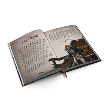 Cmon Broken Compass Jolly Roger - Season 2 Rulebook | Roleplaying Game Inspired By Adventure Movies | Fun Rpg For Kids And Adult