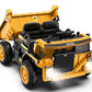ANPABO Ride on Dump Truck, 12V Ride on Car with Remote Control, Electric Dump Bed and Extra Shovel, Ride on Construction Vehicle
