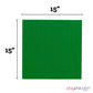 Play Platoon 15 Inch X 15 Inch Baseplate For Building Bricks - Extra Large Landscape For Building Blocks - Green Classic Platform Baseplates Compatible With All Major Brands, 2 Pack