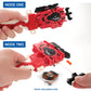 2 Pack String Launchers And Grips, Battling Burst Launcher, Left/Right Spin, Only Compatible With Burst, Two Launch Modes Gyros(