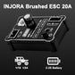 Injora Mb100 20A Brushed Mini Esc With 180 Motor 48T For Trx4M Upgrade 1/18 Rc Crawler