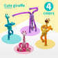Kryfa Telescopic Suction Cup Giraffe Toy, Sucker Pop Tube Giraffe, Stretchy Giraffe Suction Toy, Animals Pop Tube Sensory Toy For Kids 4-8, 8-12 (18 Pcs)