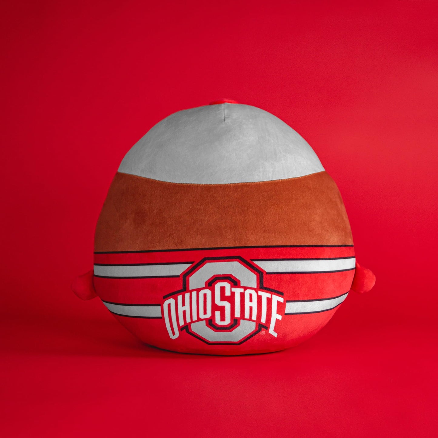 Sleep Squad Ohio State Buckeyes Brutus 12'' Kiri Cloud Plushie - Official Collegiate Plush