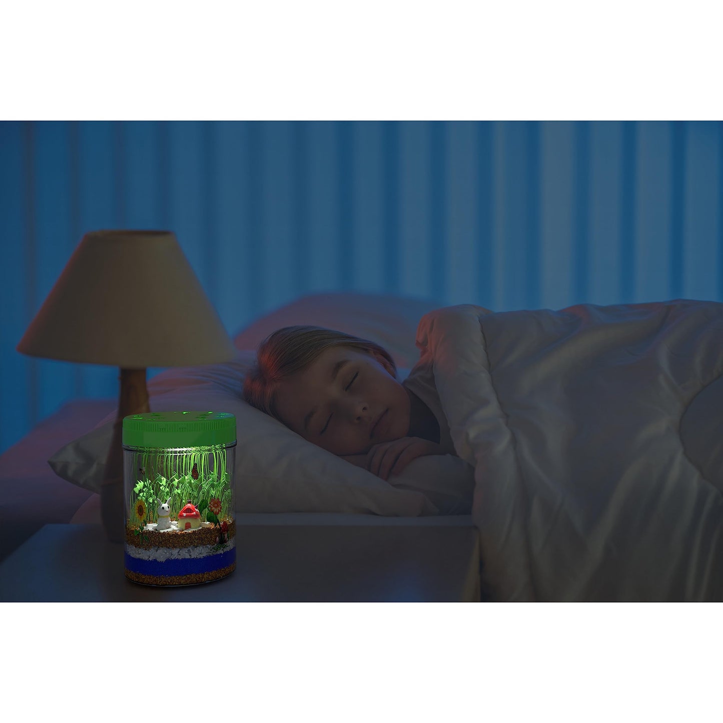 Dan&Darci Light-Up Terrarium Kit for Kids - STEM Educational DIY Toy - Multi-color - Ages 6-12 - Fun Craft Project