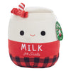 Squishmallows 10-Inch Alten The Milk Plush Toy - Soft & Squishy Red Stuffed Animal - Collectible Gift for Kids, Model SQXM00775