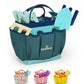 Kinderific Gardening Set, Tool Kit, For Kids, Stem, Includes Tote Bag, Spade, Watering Can, Rake, Fork, Trowel And Gloves (Blue)