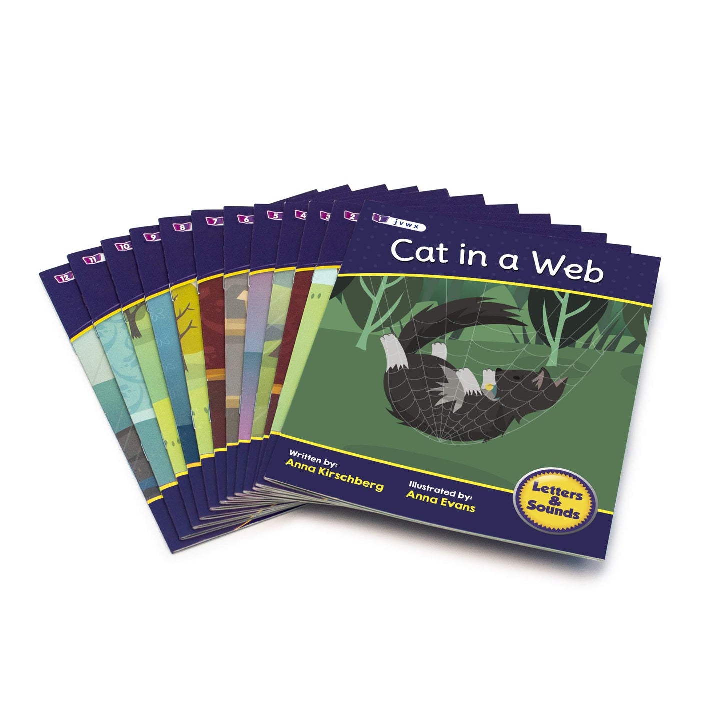 Junior Learning Letters & Sounds Phase 3 Set 2 Fiction, Multi