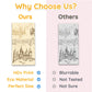 Vusnud 3 Packs - Wizard Tablecloth, Plastic Wizards Themed Halloween Table Covers, Disposable Magical Party Supplies, 52 X 108,