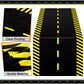 Racetrack Floor Running Black Racer Party Decoration Mat Road Table Runner Long Racetrack Tablecloth Drag For Party (Classic Sty