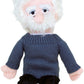 The Unemployed Philosophers Guild Albert Einstein Plush Doll, 11 inches, Soft Plush Material, Model 35